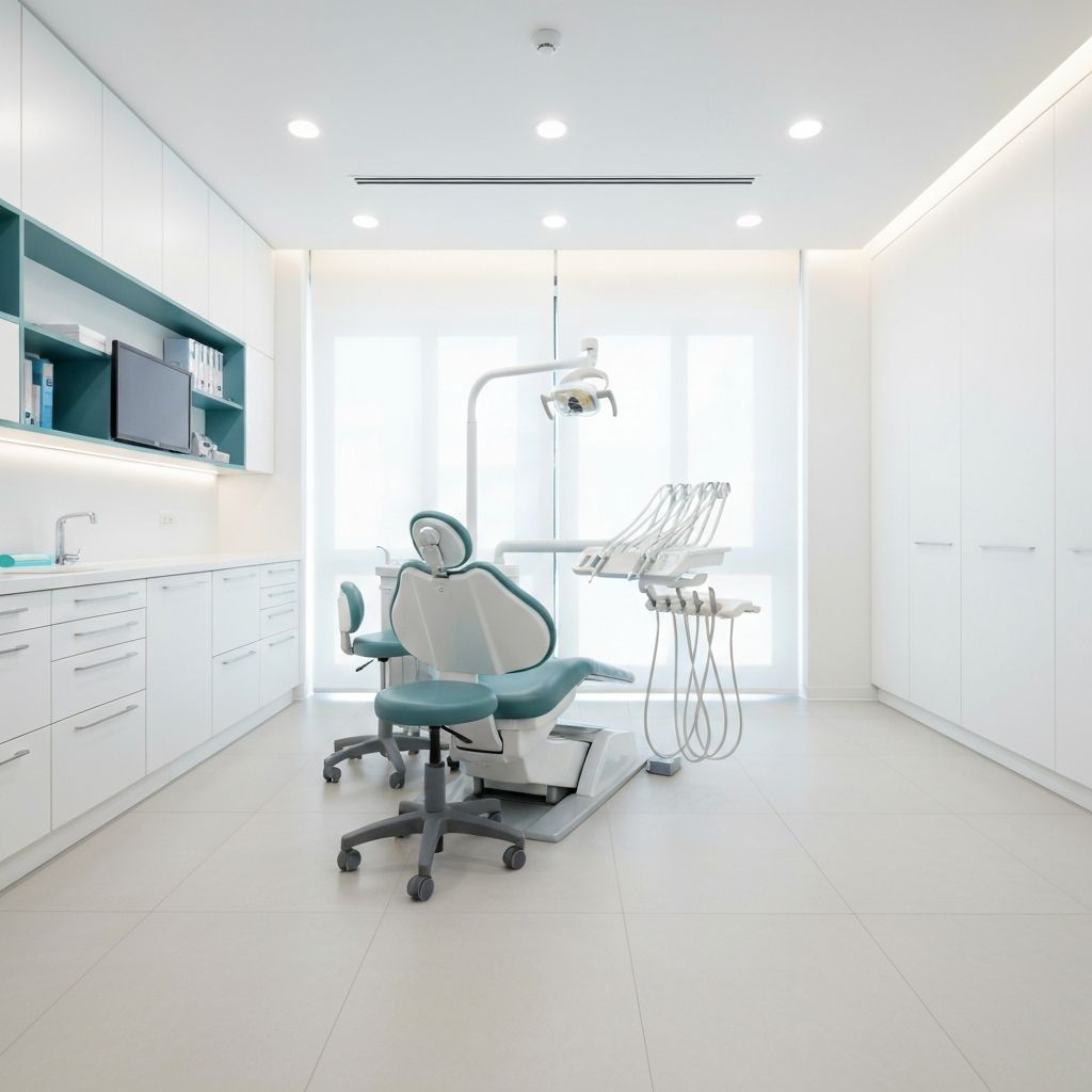 Modern dental clinic with state-of-the-art equipment
